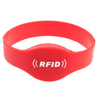 NS01 Oval head RFID silicone wristband